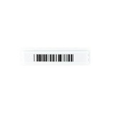 Eticheta antifurt autoadeziva AM, 45 x 10 mm, cu cod de bare fals