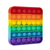Jucarie Pop it Now &amp; Flip it, Push Bubble Patrat Multicolor Model 5