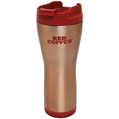 Termos cafea cu Smart Grip si interior inox Red Copper Mug, 470 ml