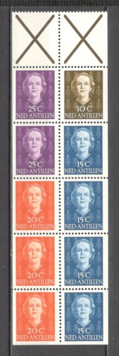 Antilele Olandeze.1950/79 Regina Iuliana din carnet GZ.6