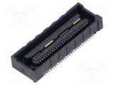 Conector PCB-PCB mamă 50 PIN 0,635mm QSS aurit SMT SAMTEC