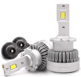 2 x Led D2S Xenon 12-24V 50000lm Canbus Lumini Lampa Faruri Becuri Auto Camoin Moto 6000K
