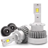 2 x Led D2S Xenon 12-24V 50000lm Canbus Lumini Lampa Faruri Becuri Auto Camoin Moto 6000K