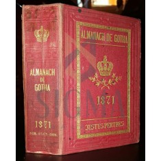 ALMANACH DE GOTHA - 1871