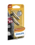 Set 2 becuri C5W 12V Philips Festoon Vision Blister