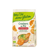 Crackers Bio din Orez cu Ardei Dulce Fara Gluten Ma Vie Sans Gluten 40gr