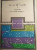 Tehnici Analiza Stabilitate Sisteme Automate M. Voicu Editura Tehnica 1986 Romana 390 pagini Paperback
