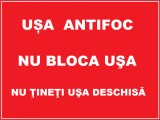 Placuta pentru usa antifoc