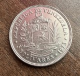 C50 - Moneda foarte veche - Venezuela - 5 bolivares - 1973
