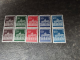 GERMANIA BERLIN 1966 UZUALE , POARTA BRANDENBURG ,SERIE COMPLETA NESTAMPILATA, Nestampilat