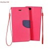 Husa Flip Fancy LG G3 Mini / G3S D722 Roz/Albastru - Protectie Premium, Design Elegant