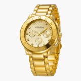 GENEVA Ceas dama Quartz, Geneva Queen, Auriu