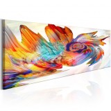 Cumpara ieftin Tablou - Colourful Cyclone 150x50 cm