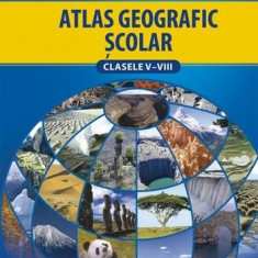 Atlas geografic scolar clasele V-VIII |