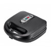 Sandwich maker Zass, 750 W, 23 x 13 cm, placa detasabila, carcasa plastic, Negru