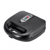 Cumpara ieftin Sandwich maker Zass, 750 W, 23 x 13 cm, placa detasabila, carcasa plastic, Negru