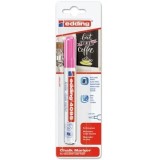 Marker Edding 4095 cu creta lichida, varf 2-3 mm, roz