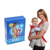 Marsupiu Bebe Iso Baby Carriers, 3-12 luni, 3.5-9 kg, Ajustabil, Buzunar, Fata/Spate