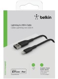 Belkin Boost Charge Lightning To Usb-a Cable Braided 2m Black