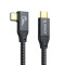 Cablu USB Orico CSL32-10-BK 100W USB-C 3.2 90- USB-C 3.2 90 1m negru