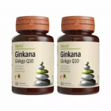 GINKANA GINKGO Q10 30CPR+30CPR PACHET, Alevia