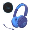 Casti Over-ear PowerLocus Lion, Wireless/Wired, Albastru