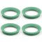 Set 4 inele centrare , ghidaj jante 72,5/56,6