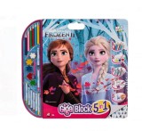 Mega Bloc de desen cu accesorii incluse, Frozen II