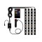 Set 4 benzi LED auto, RGB, functie sonora, telecomanda