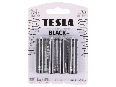 Baterii alcaline AA 1.5V nere&amp;icirc;ncărcabile, pachet 4 buc. foto