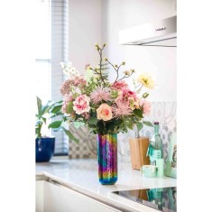 Emerald Buchet artificial &amp;bdquo;Mistic Summer&amp;rdquo;, multicolor, 65 cm foto
