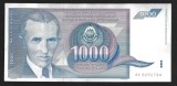 IUGOSLAVIA 1000 / 1.000 DINARA / DINARI 1991 [9] P - 110a , XF