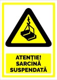 Indicator atentie sarcina suspendata