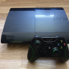 PS3 (Playstation 3) modat HEN 120 GB + 35 jocuri (FIFA 19, GTA, Minecraft)