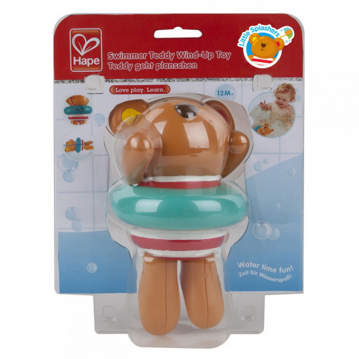 Hape teddy inotatorul vesel