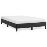 Cumpara ieftin Cadru de pat fara saltea Negru piele artificiala