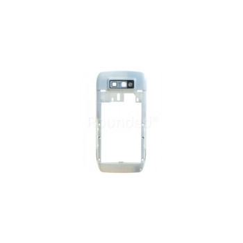 Nokia E71 Middlecover White foto