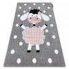 Covor PETIT DOLLY oaie gri, 200x290 cm