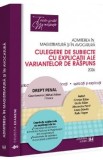 Cumpara ieftin Admiterea in magistratura si in avocatura. Drept penal Ed.8 - Mihai Adrian Hotca