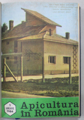 APICULTURA IN ROMANIA , REVISTA LUNARA DE EXPERIENTA SI INDRUMARE METODOLIGICA APICOLA ..., COLEGAT DE 12 NUMERE , IANUARIE - DECEMBRIE , 1984 foto