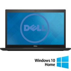 Laptop Refurbished DELL Latitude 7480, Intel Core i5-6300U 2.40 - 3.00GHz, 8GB DDR4, 256GB SSD, 14 Inch HD, Webcam + Windows 10 Home NewTechnology Med