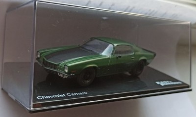 Macheta Chevrolet Camaro RS-Z28 1973 Fast and Furious- IXO/Altaya 1/43 foto