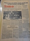 Scanteia 23 august 1958-cuvantarea lui chivu stoica,monumente la oradea,moreni