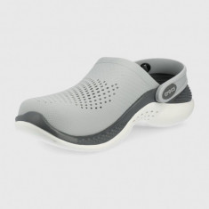 Crocs papuci Literide 360 Clog culoarea gri 206708 Light Grey