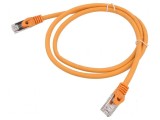 Patch cord S/FTP 6a LSZH portocalie 1m 27AWG, Gembird