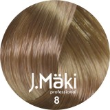 J.Maki Professional - Vopsea de par permanenta 8 - Blond deschis, 60 ml