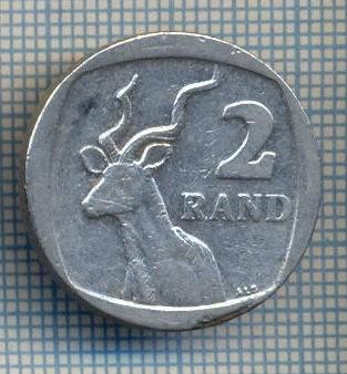 AX 547 MONEDA- AFRICA DE SUD - 2 RAND -ANUL 2008 -STAREA CARE SE VEDE foto