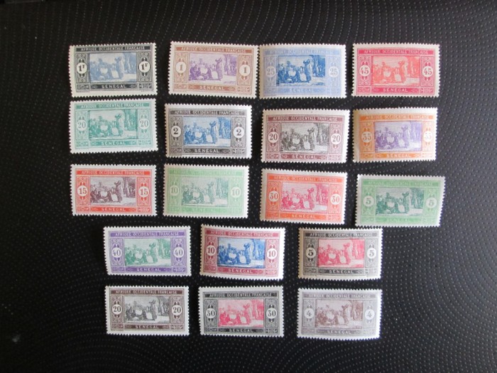 SENEGAL SERIE MNH/MH=83