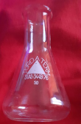 Pahar Erlenmeyer -TURDA TERM - 50 ml foto