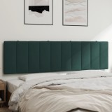 Cumpara ieftin Pernă tăblie de pat, verde, 180 cm, catifea